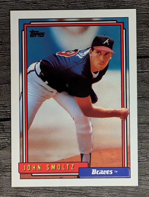 1992 Topps #245 John Smoltz