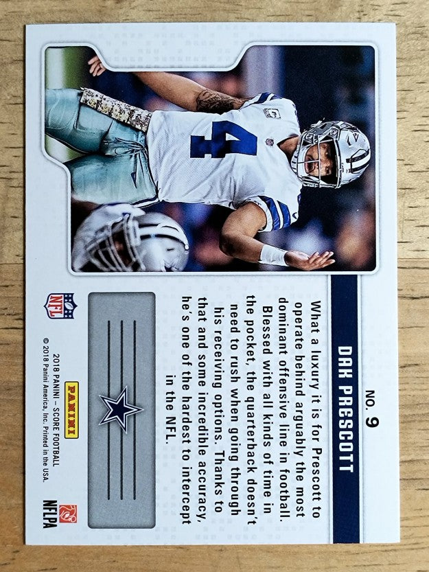 2018 Score Signal Callers #9 Dak Prescott