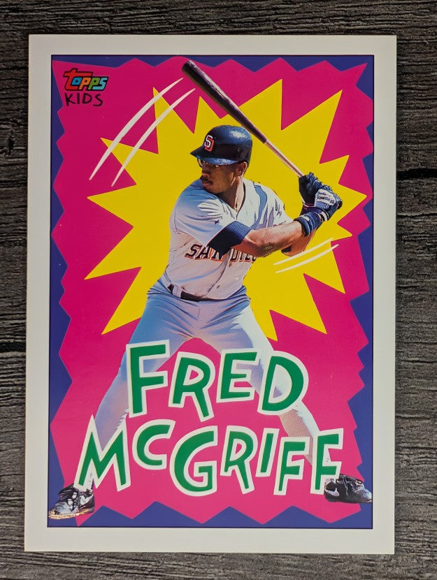 1992 Topps Kids #55 Fred McGriff