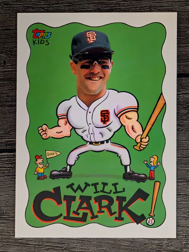 1992 Topps Kids #58 Will Clark