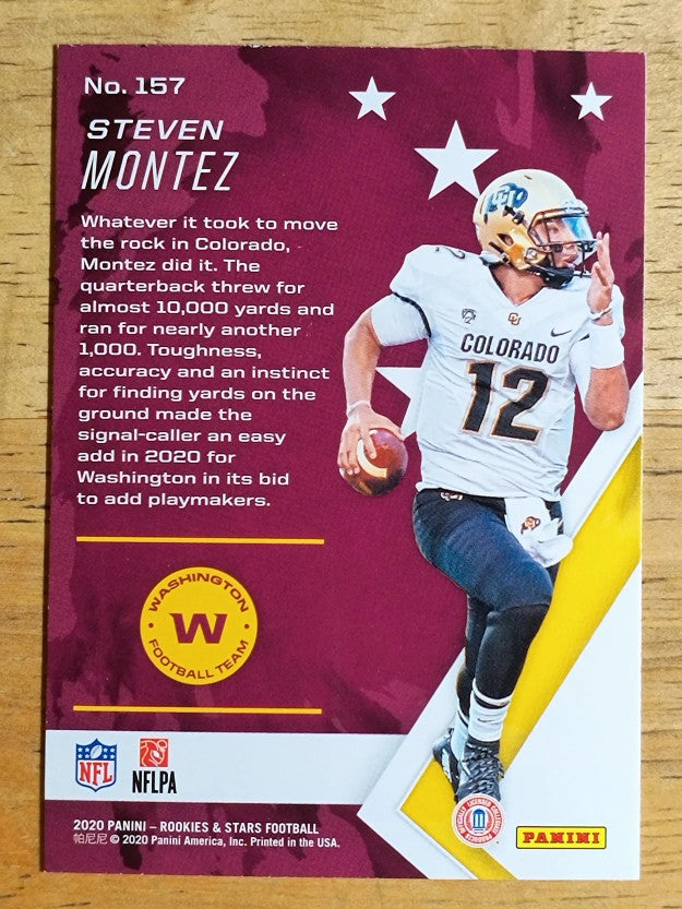 2020 Rookies and Stars #157 Steven Montez RC