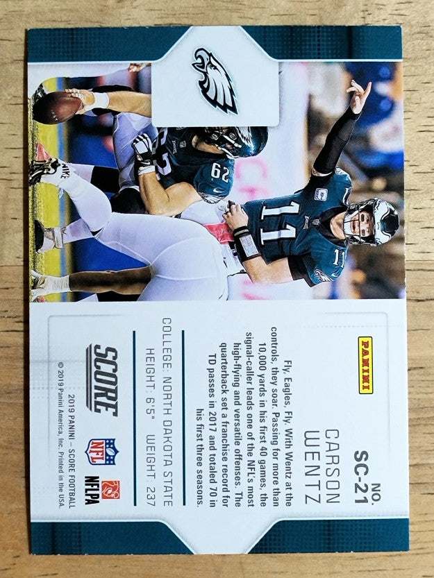 2019 Score Signal Callers #21 Carson Wentz