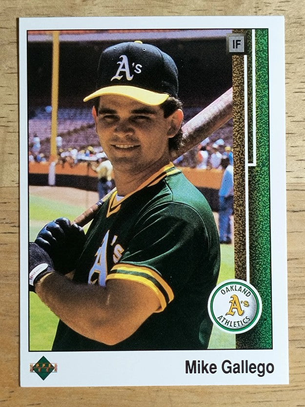 1989 Upper Deck #583B Mike Gallego COR