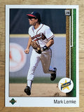1989 Upper Deck #19 Mark Lemke RC