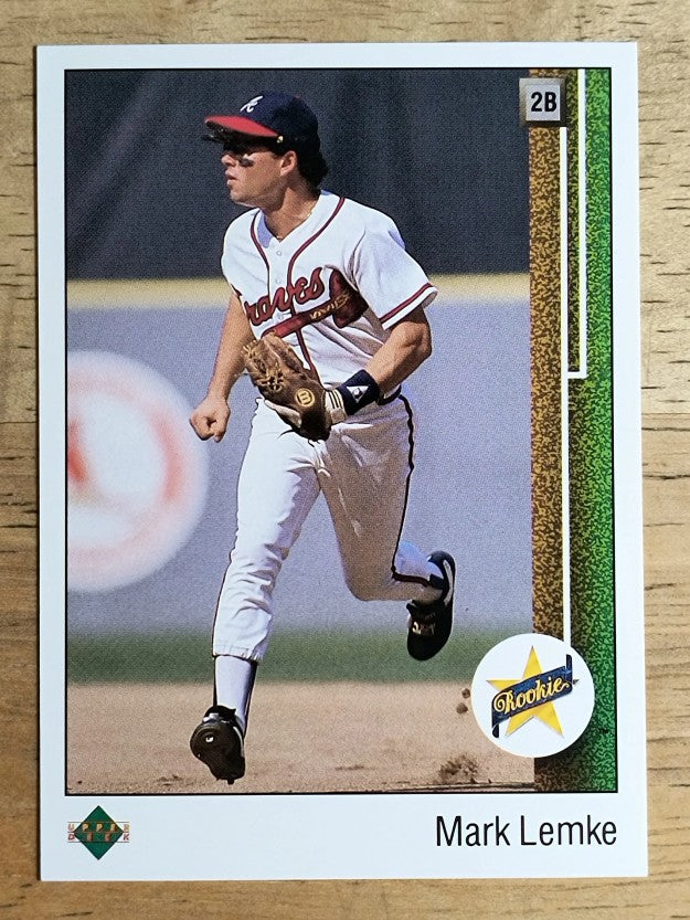 1989 Upper Deck #19 Mark Lemke RC