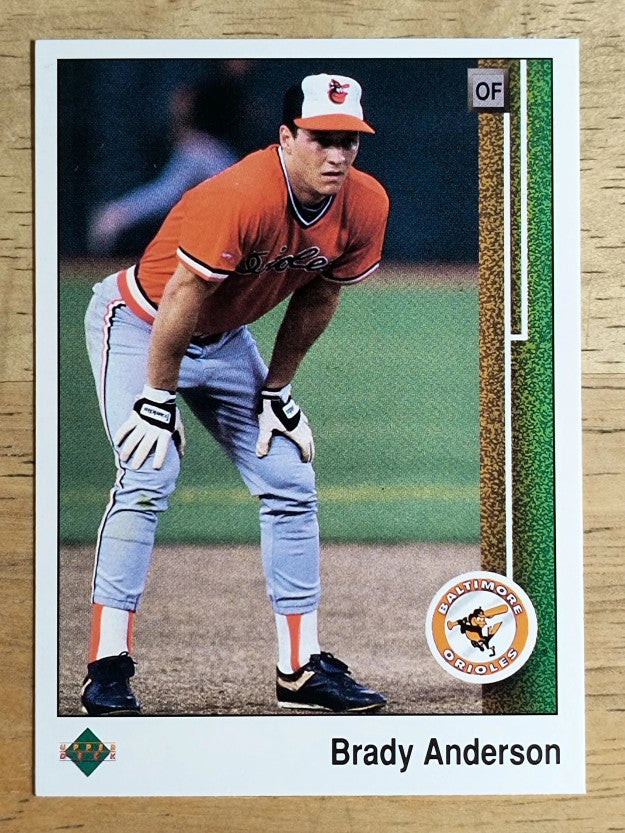 1989 Upper Deck #408 Brady Anderson RC