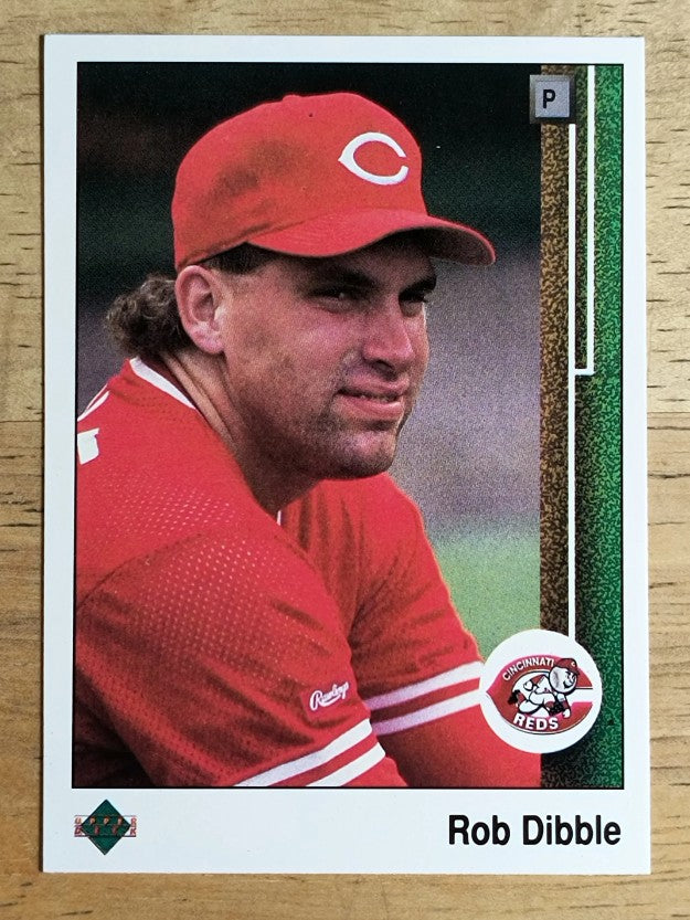 1989 Upper Deck #375 Rob Dibble RC