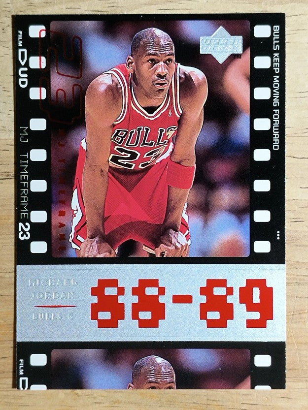 1998 Upper Deck Michael Jordan Living Legend #26 Michael Jordan TF 1989-90