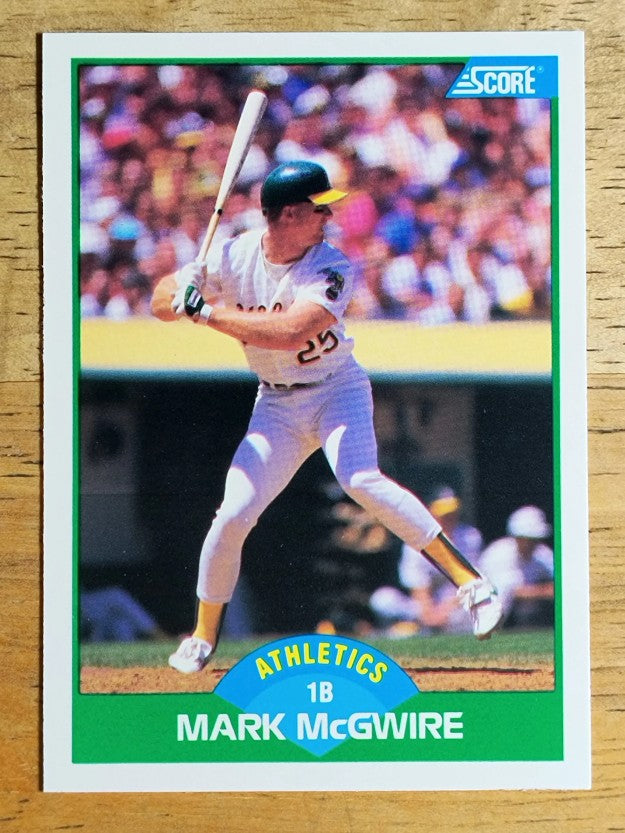 1989 Score #3 Mark McGwire