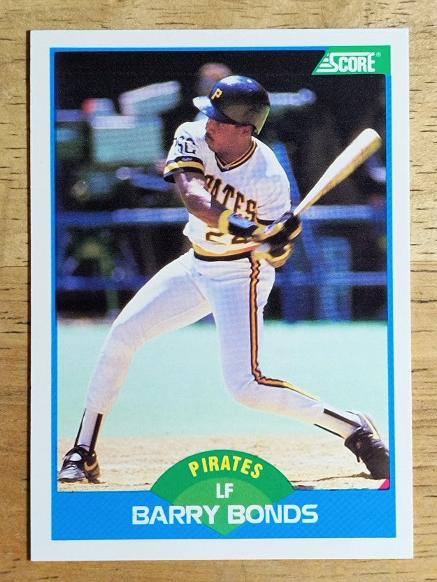 1989 Score #127 Barry Bonds