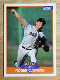 1989 Score #350 Roger Clemens COR/78 career wins