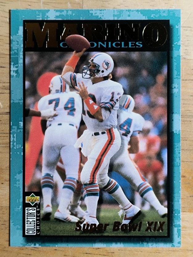 1995 Collector's Choice Dan Marino Chronicles #DM4 Dan Marino