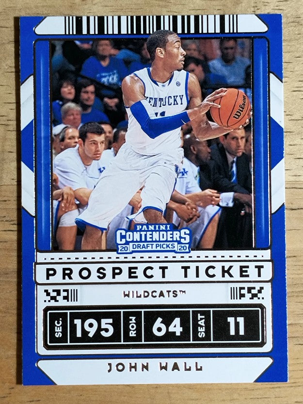 2020-21 Panini Contenders Draft Picks Variations #34 John Wall