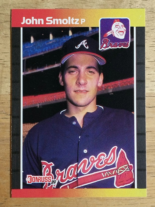 1989 Donruss #642 John Smoltz RC