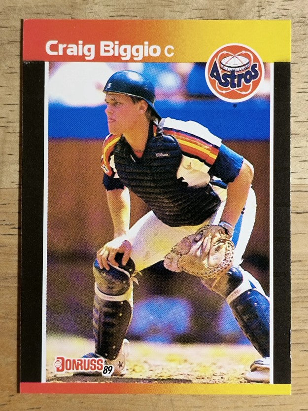 1989 Donruss #561 Craig Biggio DP RC