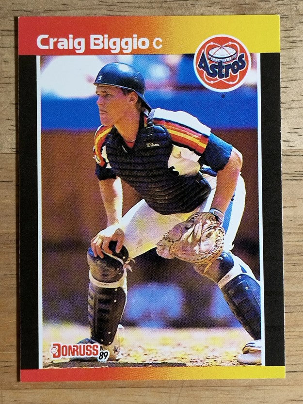 1989 Donruss #561 Craig Biggio DP RC
