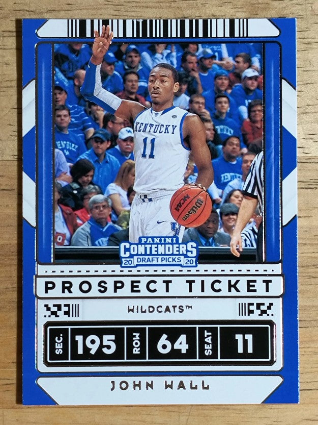 2020-21 Panini Contenders Draft Picks #34 John Wall