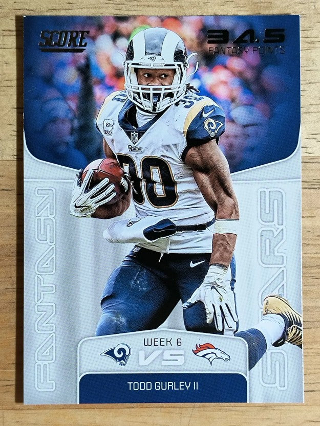 2019 Score Fantasy Stars #2 Todd Gurley II