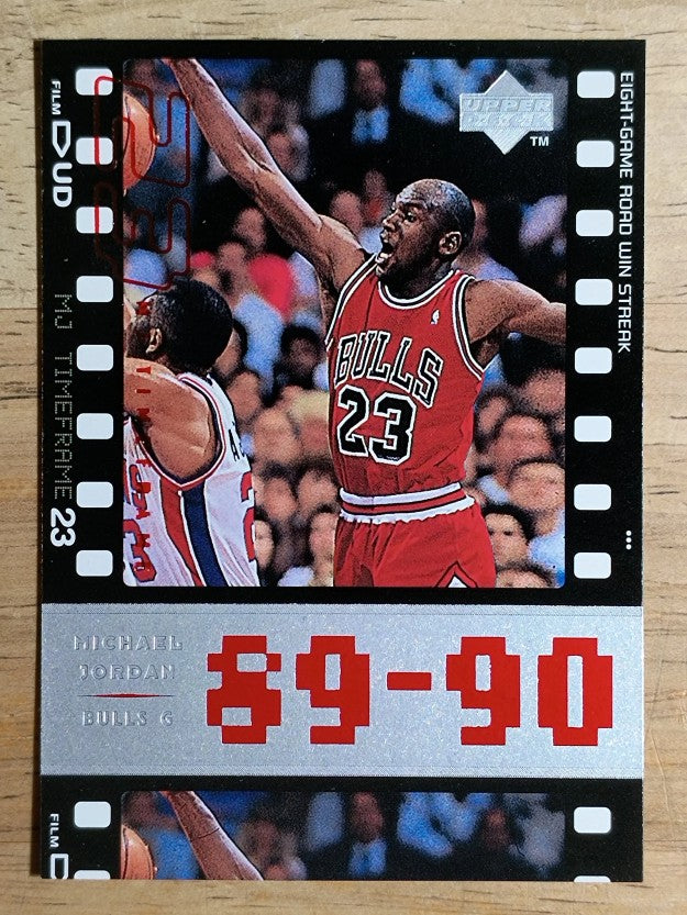 1998 Upper Deck Michael Jordan Living Legend #36 Michael Jordan TF 1990-91