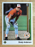 1989 Upper Deck #408 Brady Anderson RC