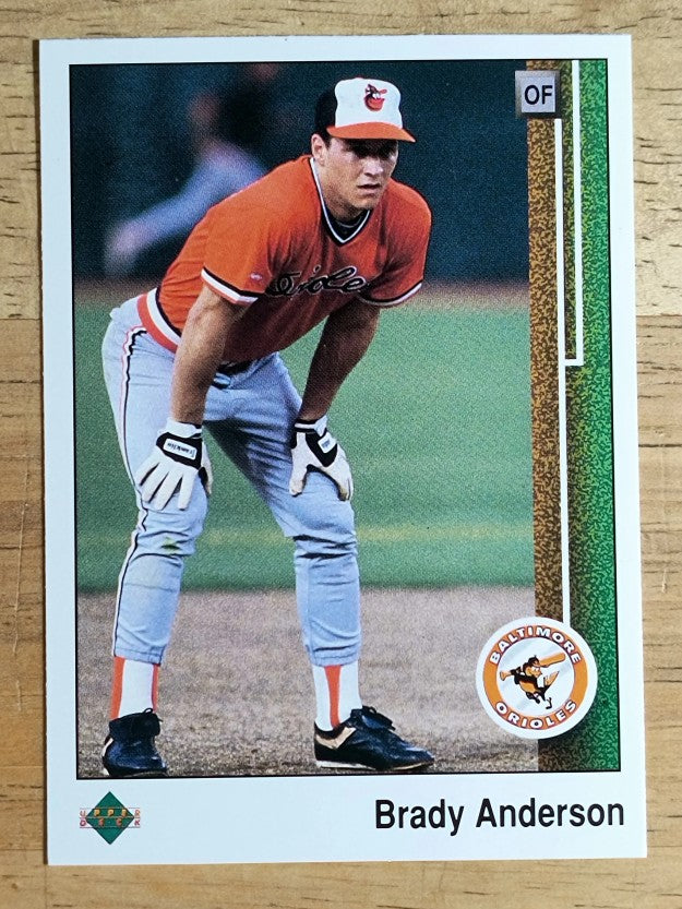 1989 Upper Deck #408 Brady Anderson RC