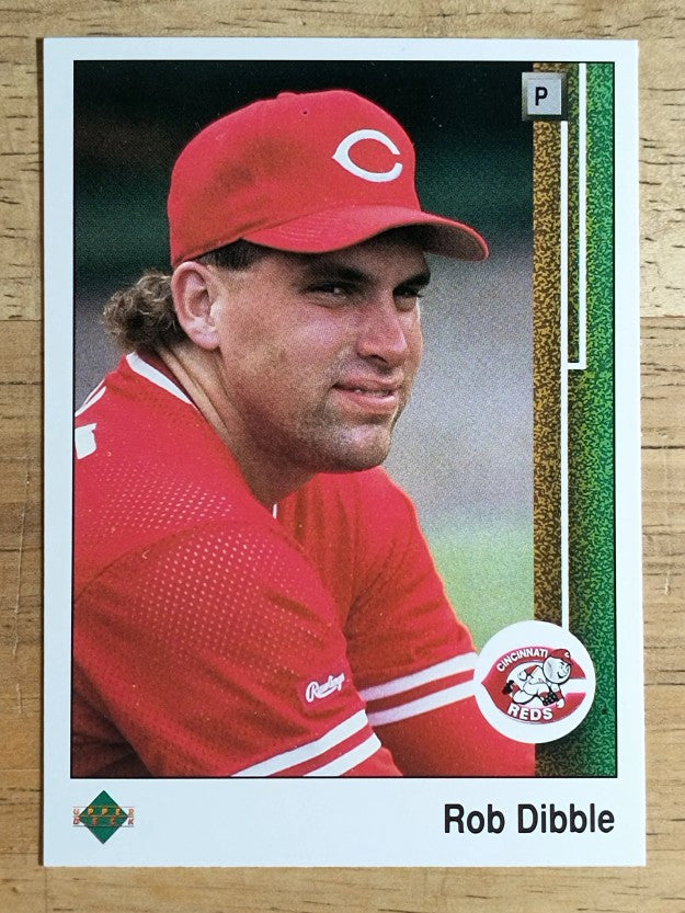 1989 Upper Deck #375 Rob Dibble RC