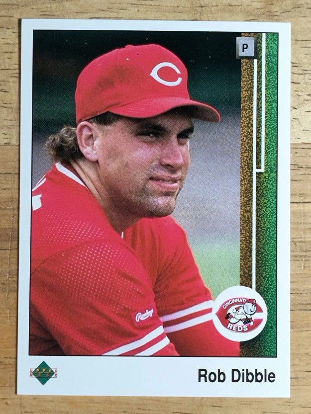 1989 Upper Deck #375 Rob Dibble RC