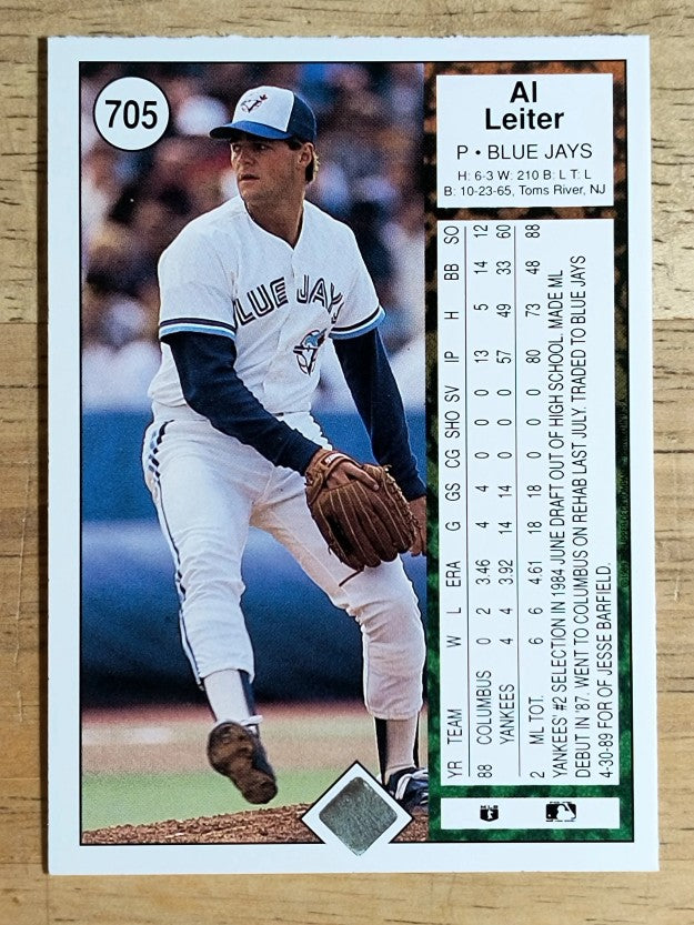 1989 Upper Deck #705 Al Leiter