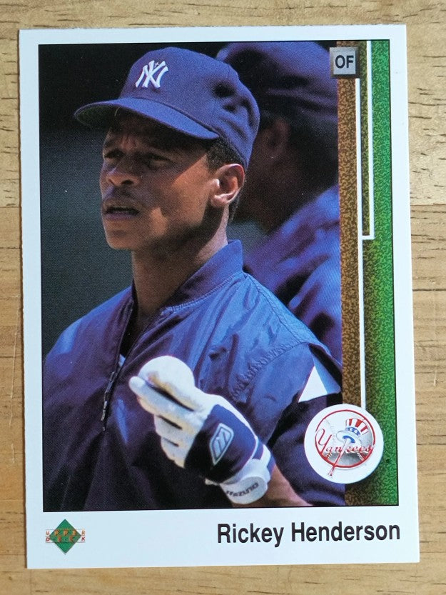 1989 Upper Deck #210 Rickey Henderson