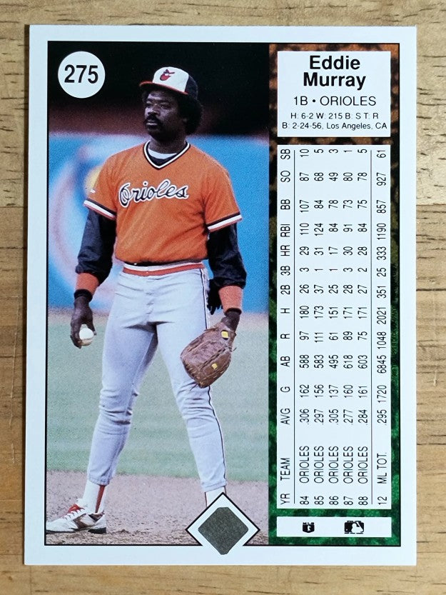 1989 Upper Deck #275 Eddie Murray
