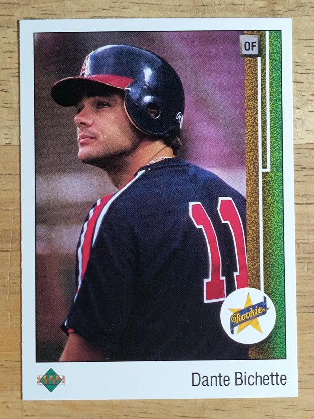 1989 Upper Deck #24 Dante Bichette RC