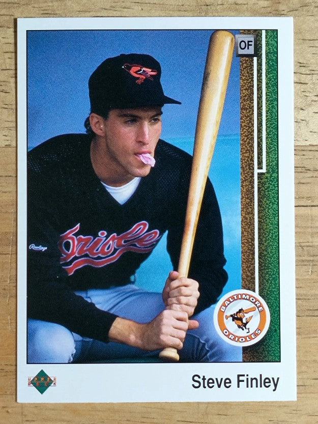 1989 Upper Deck #742 Steve Finley RC