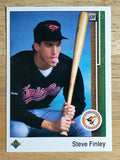 1989 Upper Deck #742 Steve Finley RC