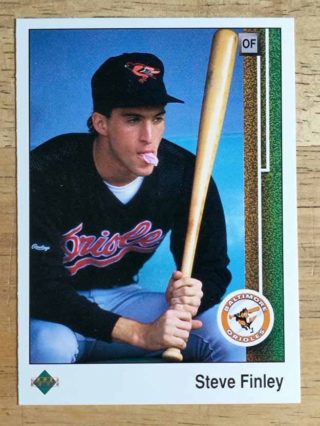1989 Upper Deck #742 Steve Finley RC