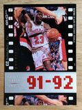 1998 Upper Deck Michael Jordan Living Legend #59 Michael Jordan TF 1992-93
