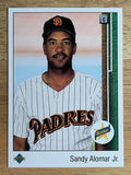 1989 Upper Deck #5 Sandy Alomar Jr. RC