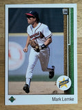 1989 Upper Deck #19 Mark Lemke RC