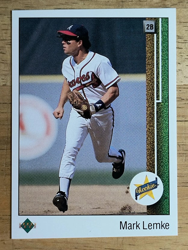 1989 Upper Deck #19 Mark Lemke RC