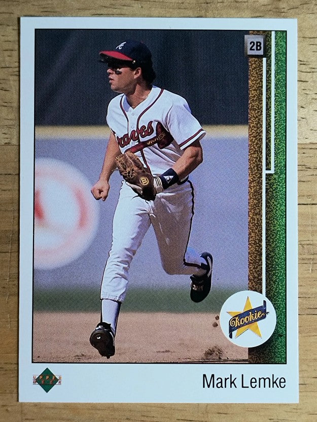 1989 Upper Deck #19 Mark Lemke RC