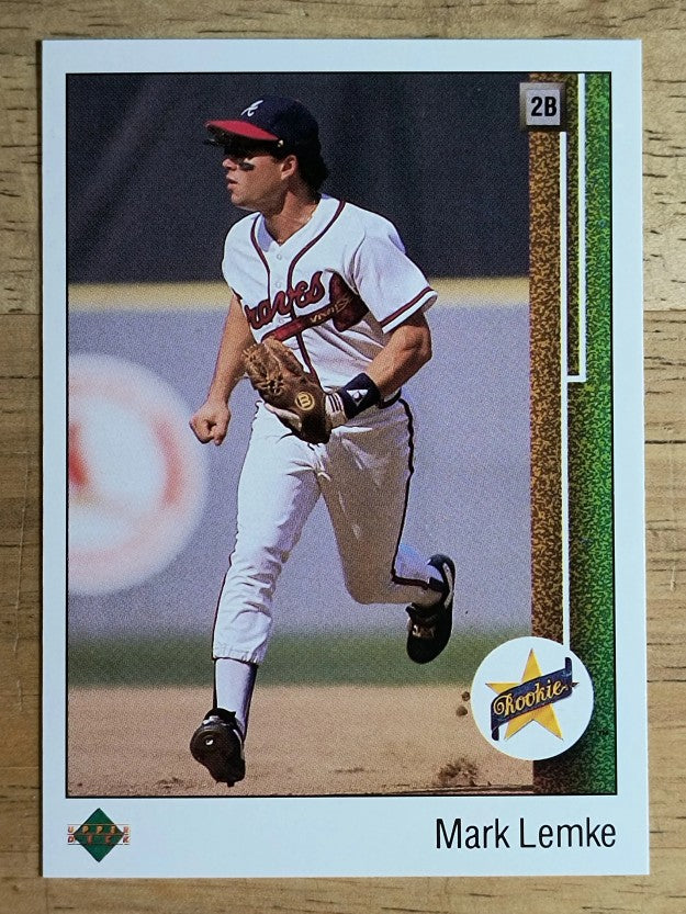 1989 Upper Deck #19 Mark Lemke RC