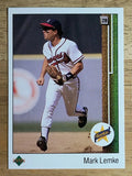1989 Upper Deck #19 Mark Lemke RC
