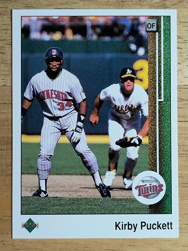 1989 Upper Deck #376 Kirby Puckett/Mark McGwire