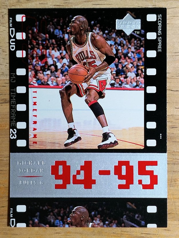 1998 Upper Deck Michael Jordan Living Legend #72 Michael Jordan TF 1994-95