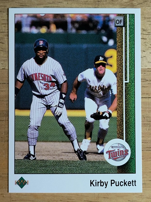 1989 Upper Deck #376 Kirby Puckett/Mark McGwire