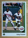 1989 Upper Deck #376 Kirby Puckett/Mark McGwire