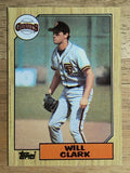 1987 Topps #420 Will Clark RC