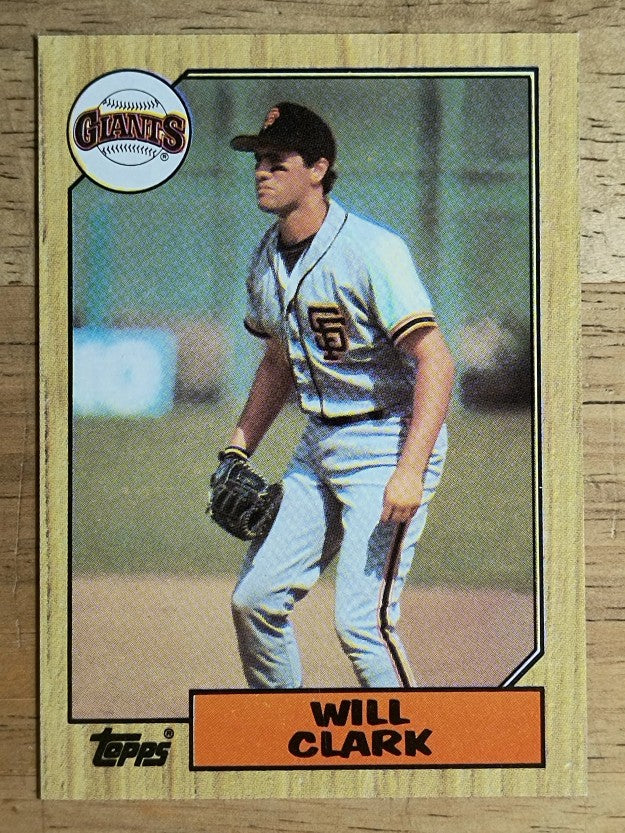 1987 Topps #420 Will Clark RC