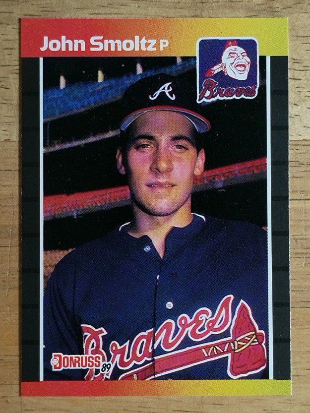 1989 Donruss #642 John Smoltz RC