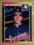1989 Donruss #642 John Smoltz RC