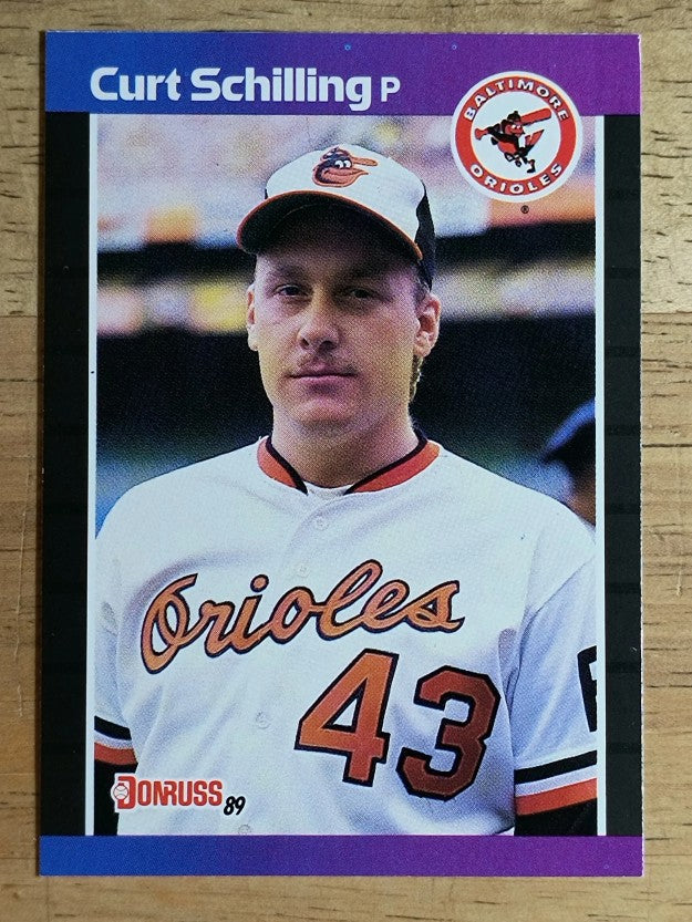 1989 Donruss #635 Curt Schilling DP RC